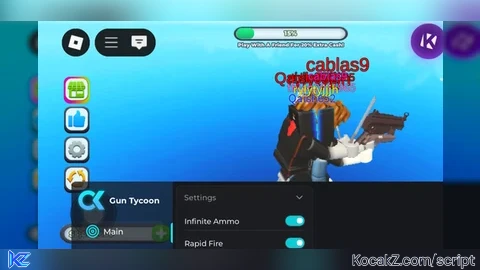 Gun Tycoon Script Auto Rebirth and More