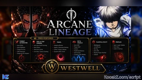 Auto Skills  Soul Farm  Item Farm  Travel  ESP  Profile