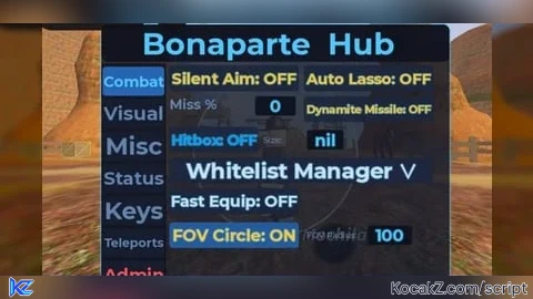 Silent aim Bonaparte