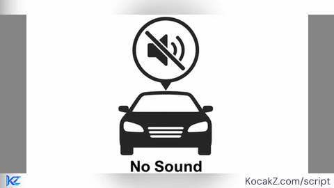 no sound car