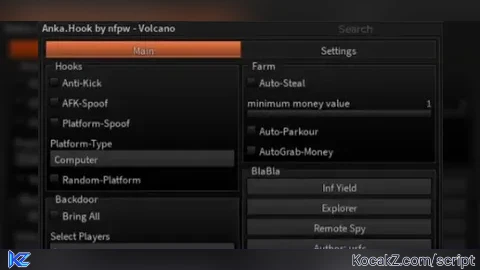 Anka hook 7 bring all Auto farm 7