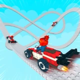 Drive A Car Down A Slide icon