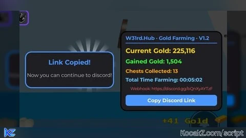Gold Farming by W31rd Hub
