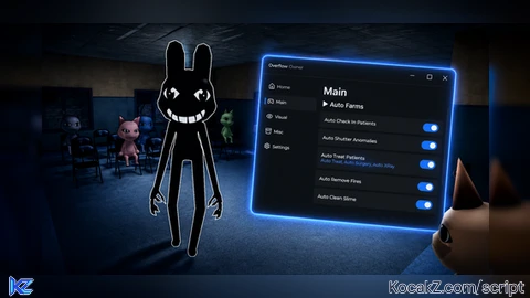 Overflow | Godmode, Auto Check-In, Auto Treat & More