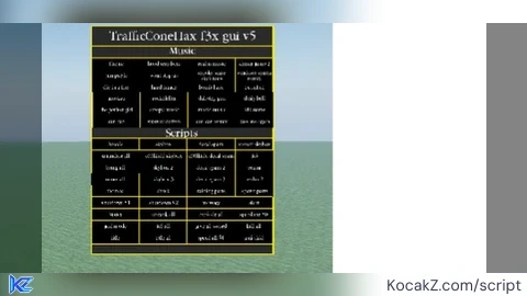 TrafficConeHax f3x gui V5