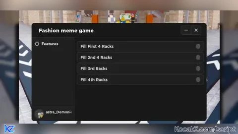 game gui/script