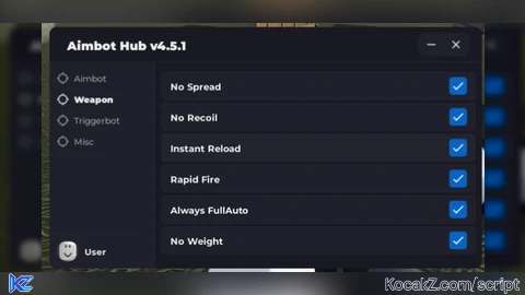 Luned Hub | No Spread Aimbot ESP etc. | Minimum UNC&sUNC 85%
