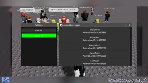 Animation Logger