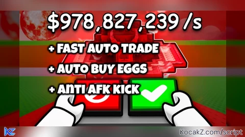 AUTO TRADE AUTO BUY EGG AFK AUTO FARM