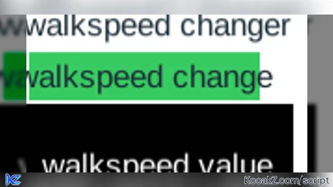walkspeed changer