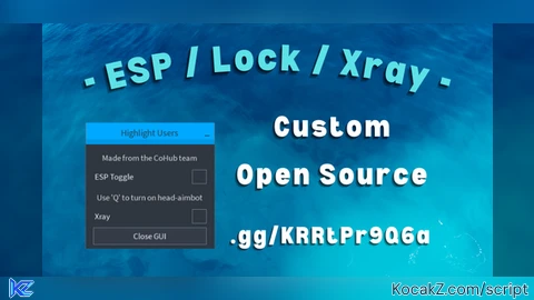 ESP, AIMBOT and XRAY
