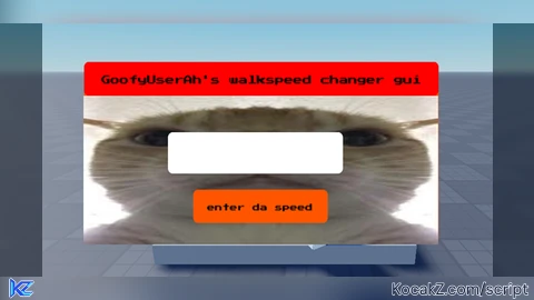GoofyUserAh Walkspeed changer gui