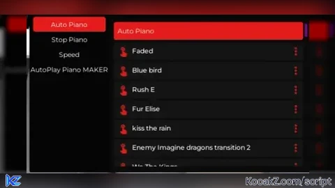 auto piano for piano games SOLARA SUPPORTED