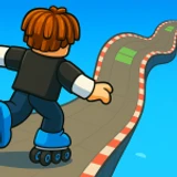 [W6] Obby But You're on Roller Skates icon
