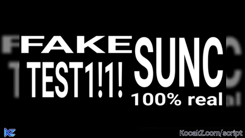Fake sUNC test