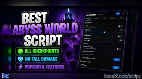 All checkpoints plus no fall damage VERY overpowered