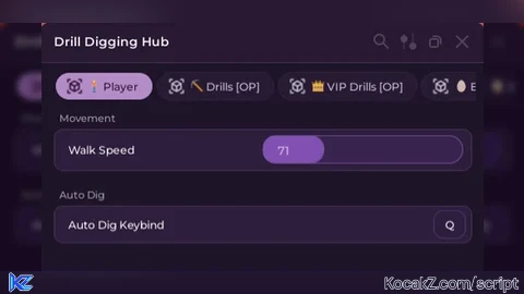 Drill Digging Hub OP ASF