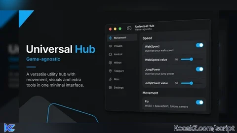 OP Universal Aimbot ESP Hitbox Visuals and MORE
