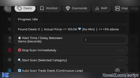 Trade Server - Deals, Diamond Rain, Wishlist