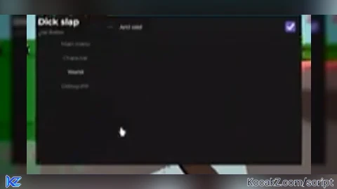 * slap menu