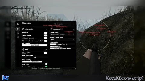 Keyless | Players and Drones ESP & Silent Aim