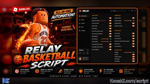 Relay | Auto Green | Sequence Basketball | Free & Keyless