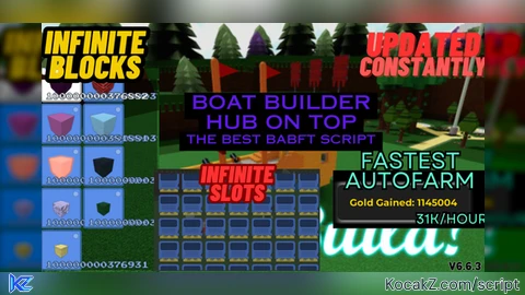 INFINITE BLOCKS UPDATE Babft AutoBuild