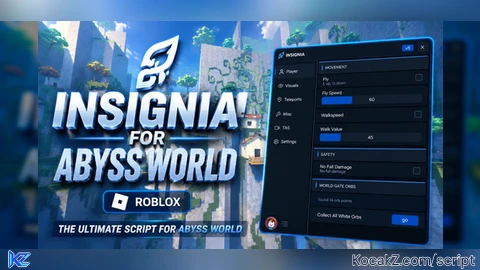 Insignia BEST  script in 2026 Op features All tps