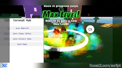 CoronaX Hub by anom4ly no key auto farm speed of legends
