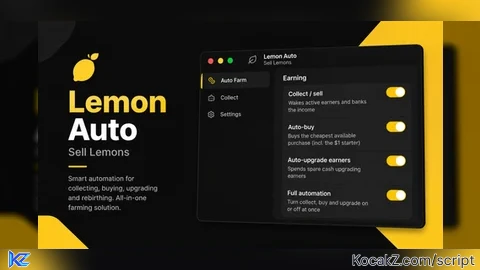 AUTOFARM LEMONS OP FREE UPDATED OP