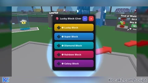 Lucky Block Item Giver