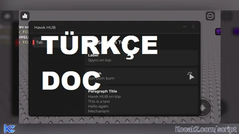 Hawk UI Lib Turkce Doc