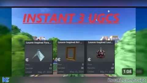 Free 3 instant ugc