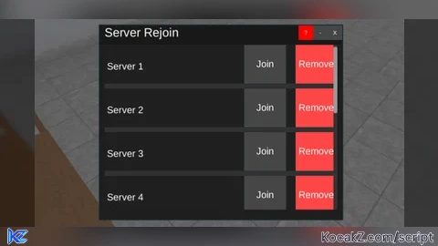 Server Rejoin