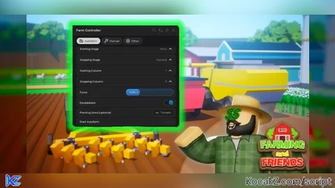 Mod Menu Auto Farming Script