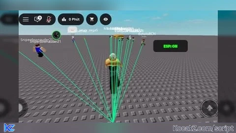 Esp gui line username