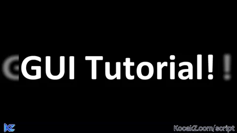 How to make your own guis