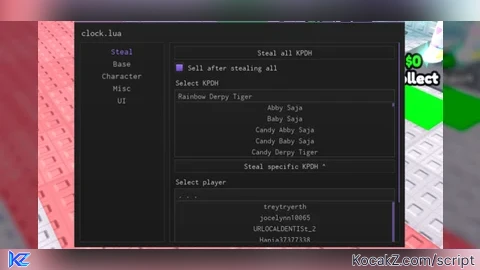 clock.lua | Steal All