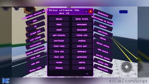 Reposted Bliss ultimate f3x gui v5