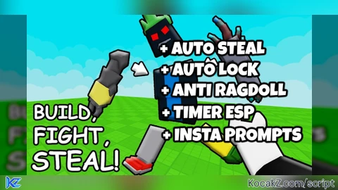 Auto Steal Auto Lock Anti Ragdoll Timer ESP Instant Prompts