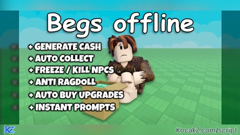 Be a Beggar GENERATE MONEY AUTO UPGRADE AND MORE OP SCRIPT
