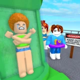 🌊Tallest Waterslide Line Simulator icon