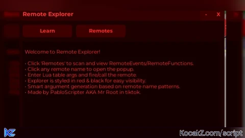 Remote Explorer