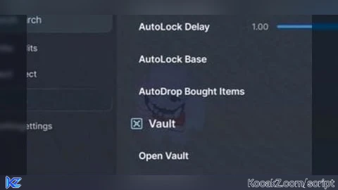 Auto lock base Auto drop bought items close