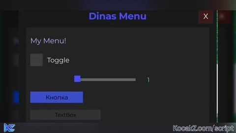 Dinas Ui Menu