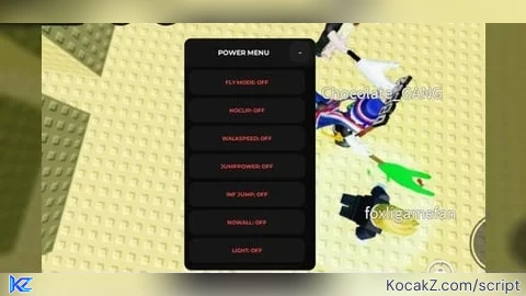 POWER MENU