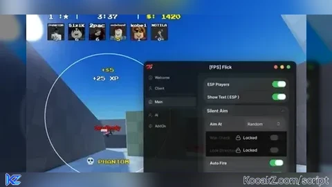 Auto Fire Silent Aim and Aimbot KEYLES