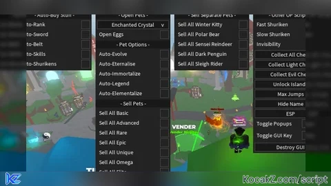 Ninja legends script