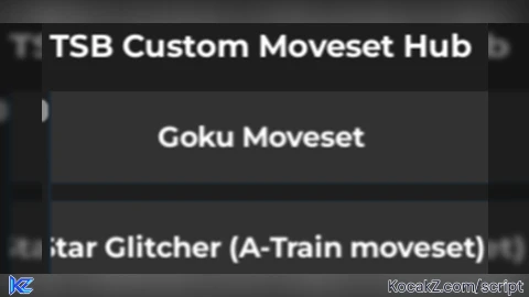 TSB custom movesets