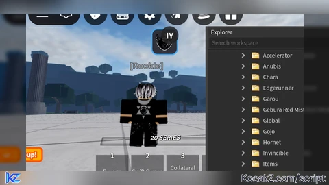 An apology for the admin character script